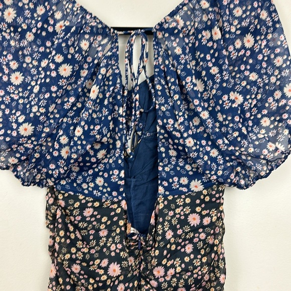 Free People x Revolve Tessa Floral Dress Sz M - Picture 9 of 13